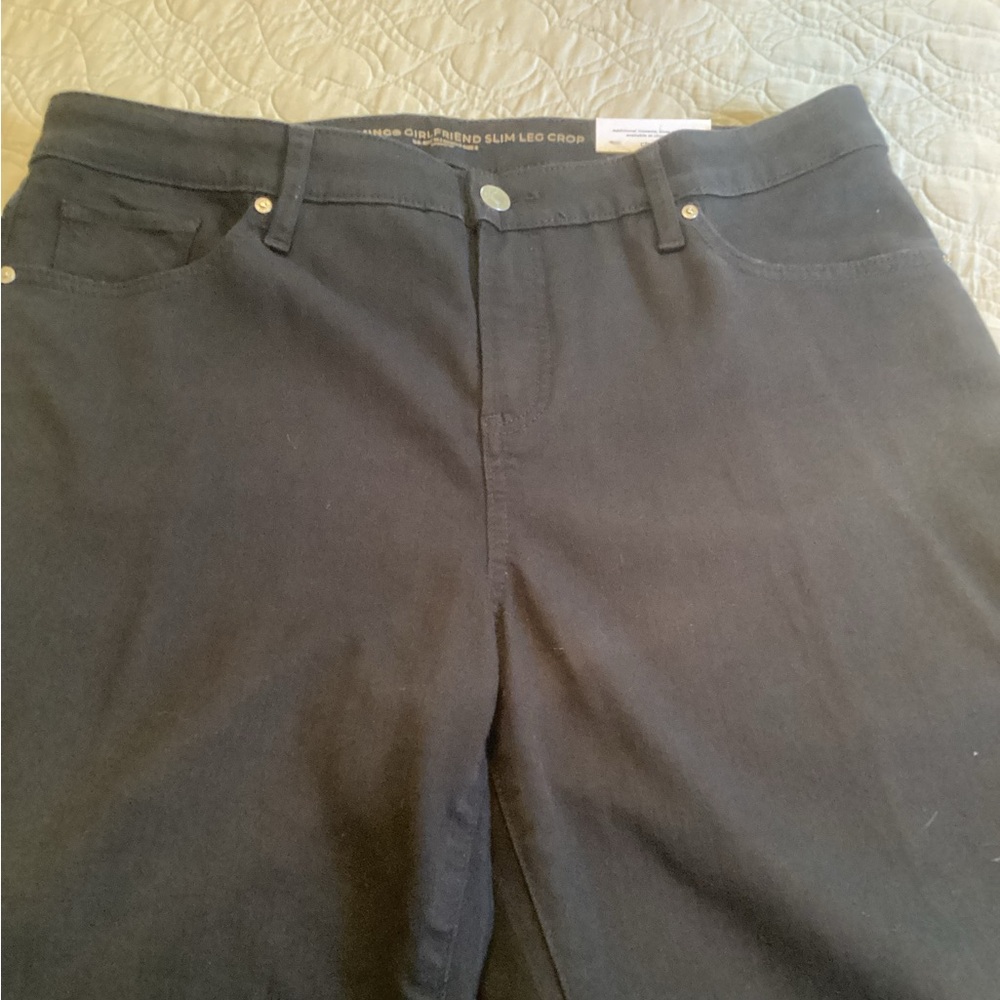 Chico’s So-Slimming Crop Jean-Black (12) 2 - Picture 5 of 8
